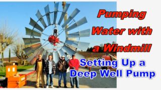 Deep Well Windmill Pump Setup Deep Well Windmill Pump Setup