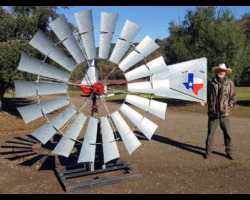 Texas 8 foot windmill