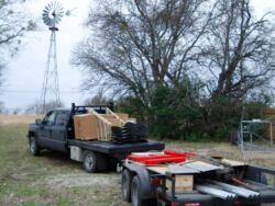 Heading to Houston with windmills