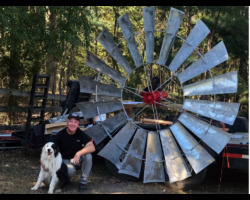 New 8 Foot Windmill