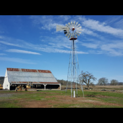 8 Foot Windmill 27 Foot Tower