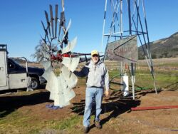 All new windmill running gear old aermotor windmill