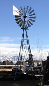 8 foot windmill and 21 foot tower