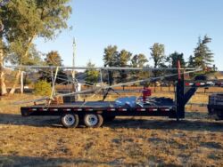 8 Foot Windmill & 27 Foot Tower moving a windmill