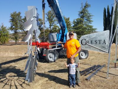 8 foot windmill