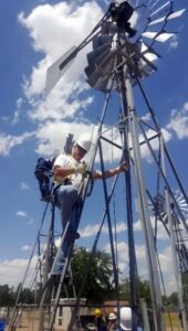 Jerry replacing the platform