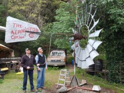 New Wheel on 1920's Windmill
