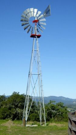 8 Foot Windmill 27 Foot Tower