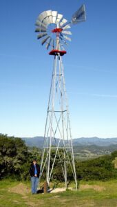 27 foot windmill tower