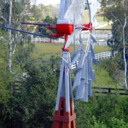 Windmill Tower Interface Aermotor Wooden Tower